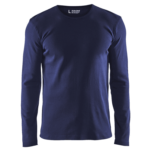 Blåkläder T-shirt met lange mouwen 3314 - marineblauw