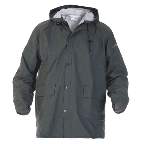 087082 HYD rain jacket Selsey green S