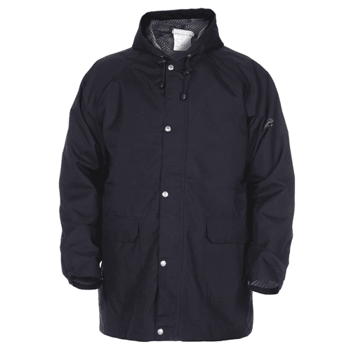 087100 HYD rain jacket Ulft black M