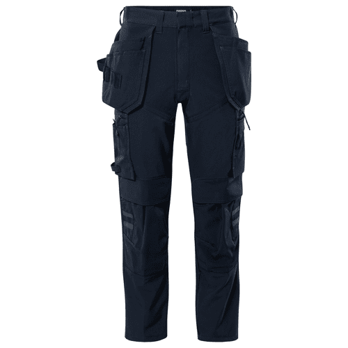 Fristads work trousers stretch 2596 LWS - dark navy blue