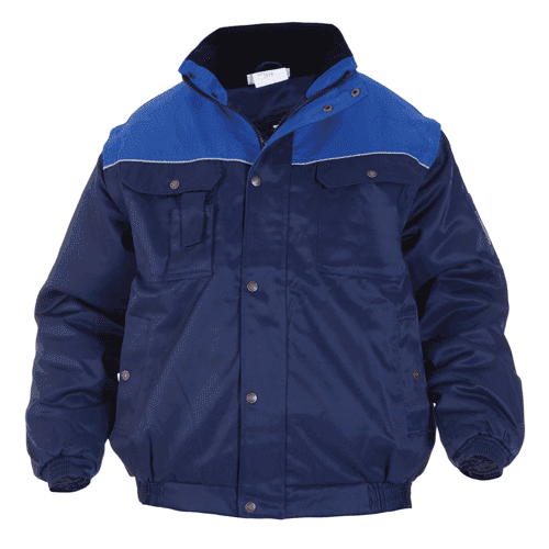 Hydrowear pilot jacket Lyon - navy/royal blue
