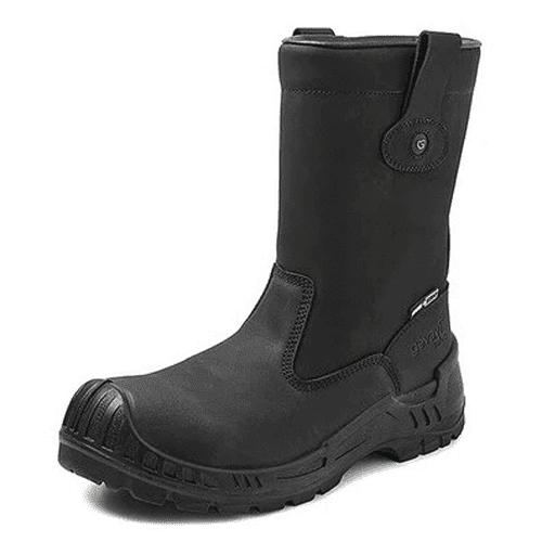 Gevavi work boots GS91 Bari S3 lined - black