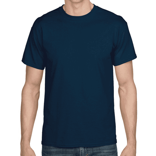 Gildan T-shirt 8000 Dryblend - navy