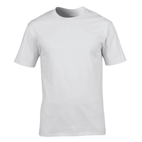 Gildan T-shirt 4100 white, maat L