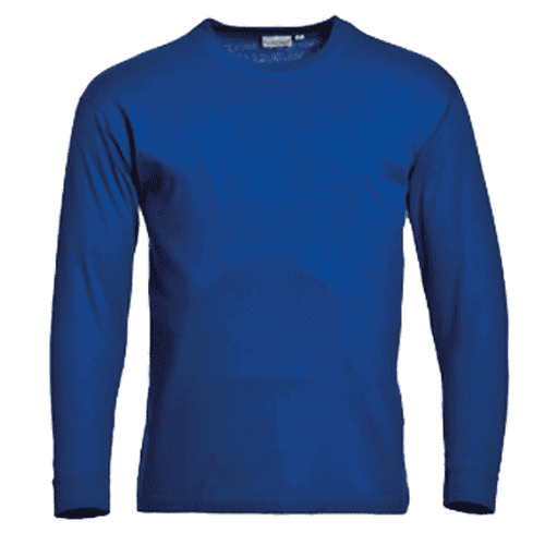 Santino T-shirt wiht long sleeves James - royal blue