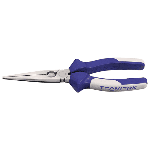 111690 TEC vlakrondbektang 200mm chroom