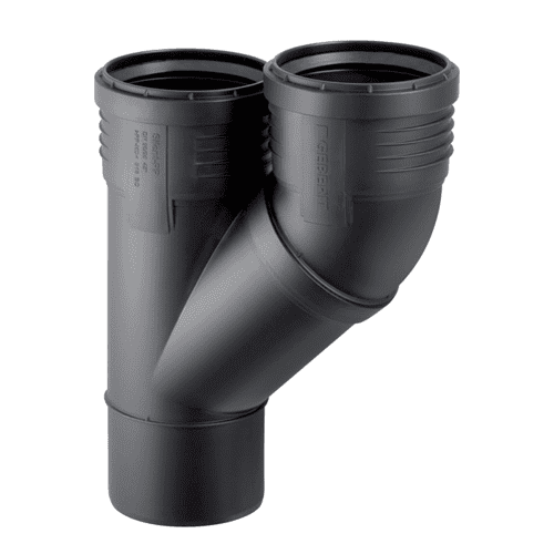 Geberit Silent-PP parallel T-stuk 45gr