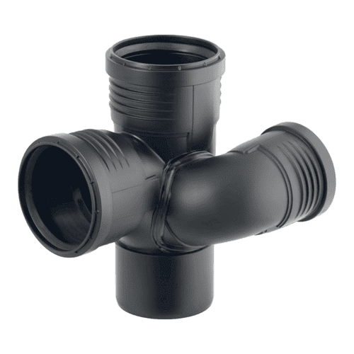 Geberit Silent-PP schacht T-stuk 87,5gr