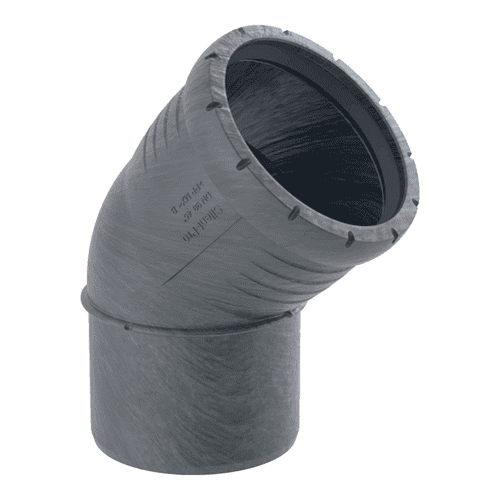 115579 GEB Pro bend 45° 160mm