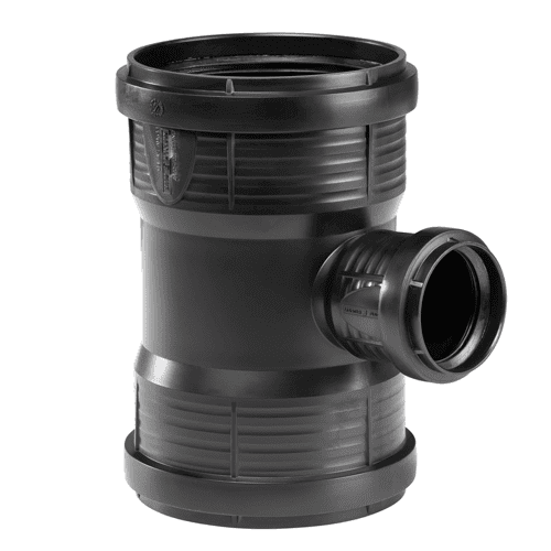 Pipelife PP MASTER 3 PLUS reducer Tee 87.5°, 110 x 50 mm