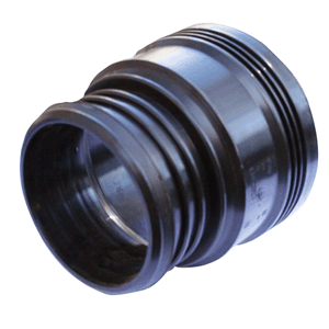 Wafix PP repair coupling, 75 mm (black)