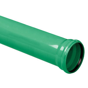 120025 WAV PVC pipe SN8 500 green L=5m pm