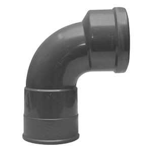 Pipelife flexible bend 87.5°, 125 mm + settlement