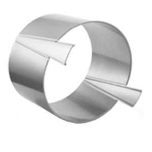 Stainless steel support inserts