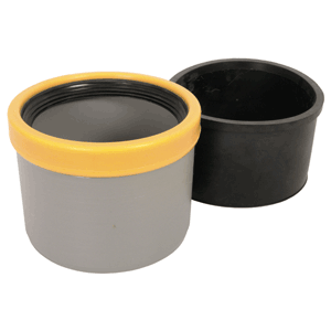 130322 Chamber wll inlet125w. rbbr bushing