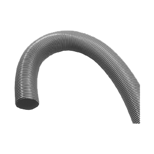 Flexible PVC hose for waste, 90 mm internally