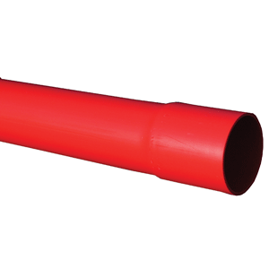 verhouding ethisch verkoper PVC kabelbeschermbuis, 110mm rood kopen? | Groothandel Van Walraven