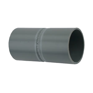 PVC conduit coupling 5/8" - 16mm, grey