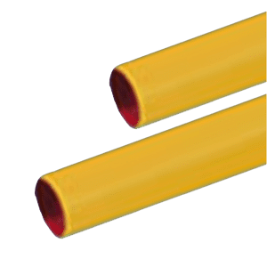 130710 WAV PVC buis 63x2.0 geel (gas) 10m