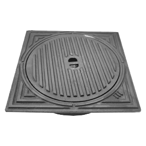 Cast iron manhole cover, Ø 400 mm 15 kN RWA (rainwater)