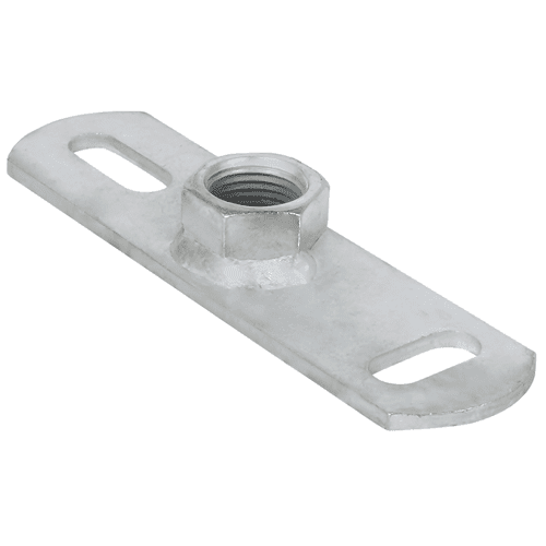 Walraven wall plate CO2 welded, BUP galvanised