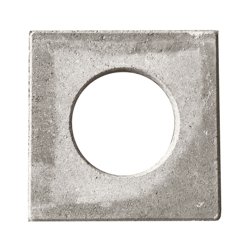 OIO paving stone with hole for OIOPUT