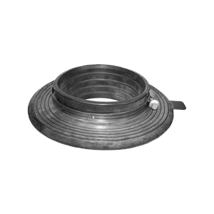 Rubber muurdoorvoer incl. klemband