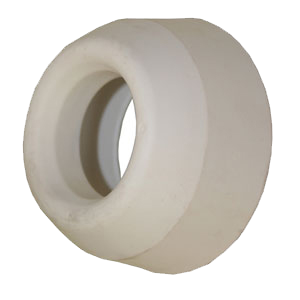 Mulet toilet connector, type 66W, white