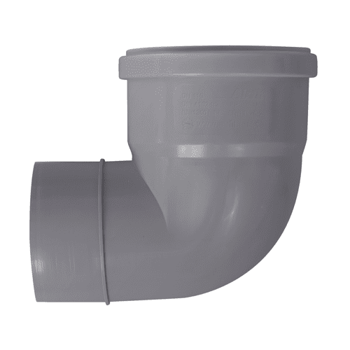 PP reducing elbow 90 °, 110 x 90mm