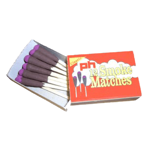 smoke matches, tube à 25 pieces
