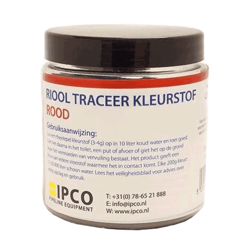 Tracer fluid, powder based