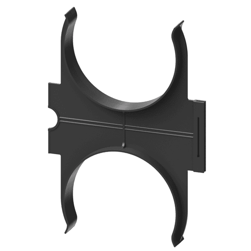 137877 Spacer 2-piece cableprot..tube 75mm