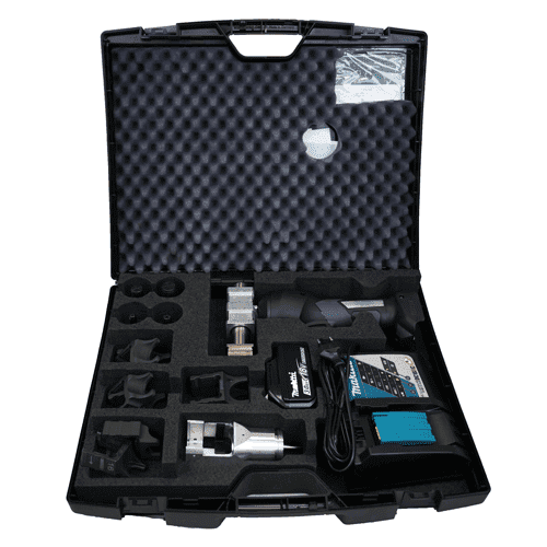 For hire - Wavin Tigris MX combi battery-pressing tool 16-32
