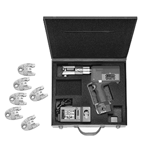 Wavin Tigris cordless pressing tool compact 16-50, 2 cases (hire)