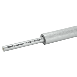 REHAU RAUTITAN Stabil multilayer pipe, pre-insulated 13 mm, on roll
