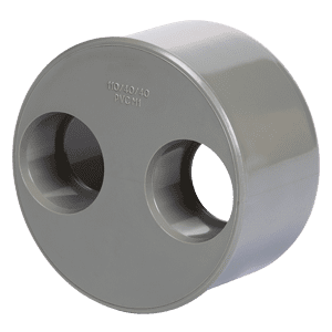 Pipelife double reducer insert, eccentric, solvent weld