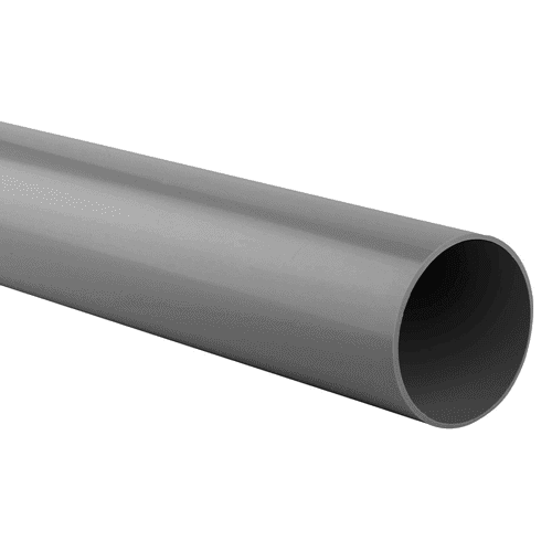 Wavin rainwater drainage pipes grey/white