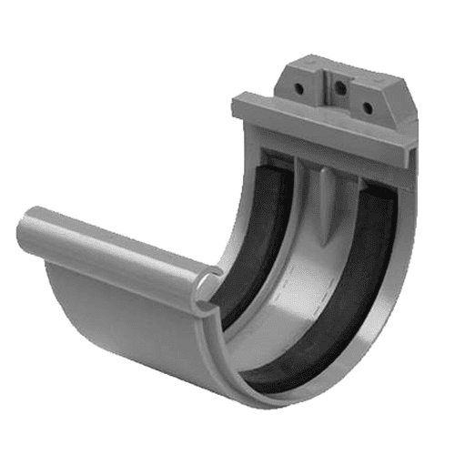 151934 PVC-ti LG33 connector+insert l.gray