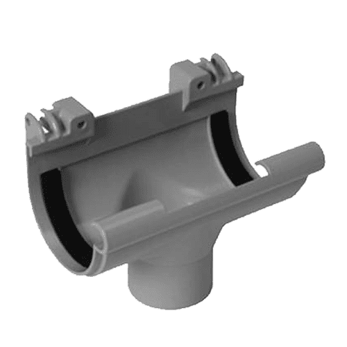 151935 PVC-ti LG25 centr.spout+ins. 80 l.gr