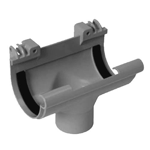 151936 PVC-ti LG33 centr.spout+ins. 100 l.gr