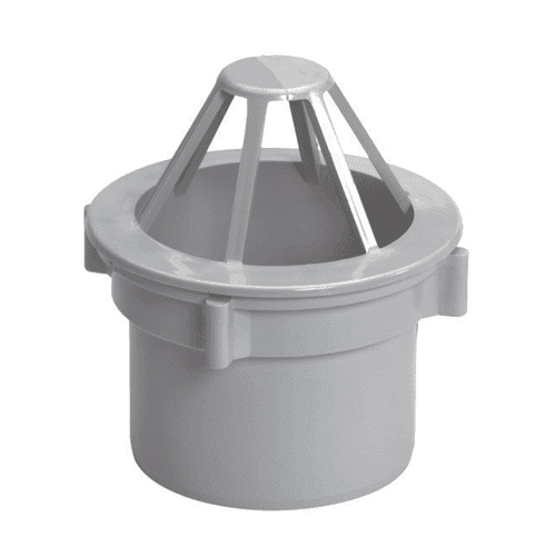 152533 Poly spout+swivel 80mm l.grey