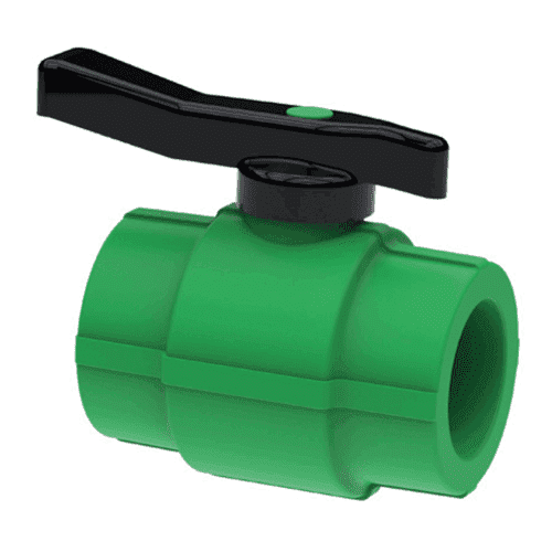 172683 PPR ball valve+handle 40mm