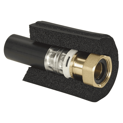 GF COOL-FIT 2.0 transition coupling PE brass, with loose swivel