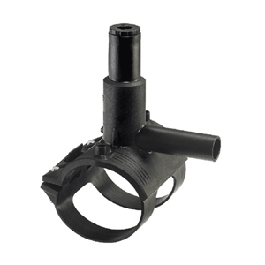 GF PE 100 drilling saddle, 40-25 mm SDR 11