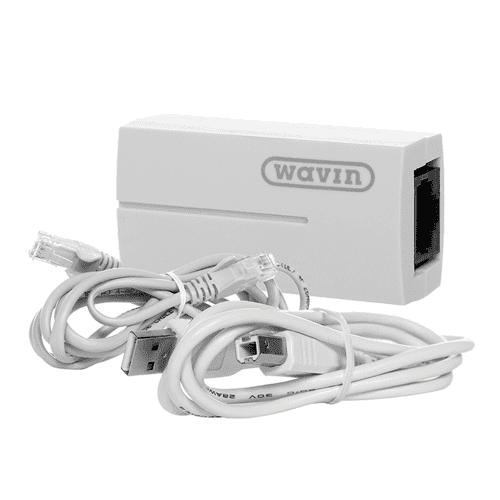Wavin Sentio laptop cable for control unit