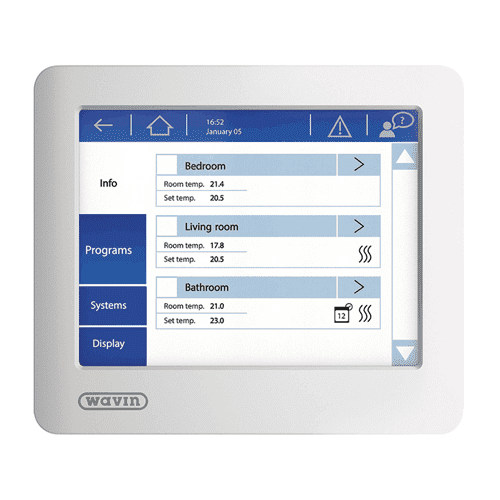 177609 WAV Sentio LCD display