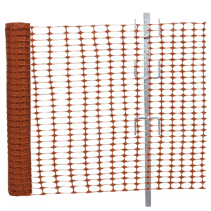 180140 Plastic mesh orange 50x1m per pc