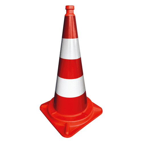 180160 Traffic cone PVC 750mm 1dl.5.2 KG