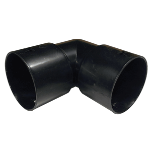 aeration/irrigation bend black 80 mm, 90° for Airmax 45