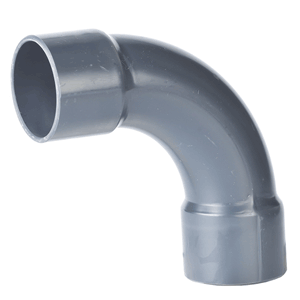 PVC HV bend 90° socket-socket PN 10 - PN 12.5